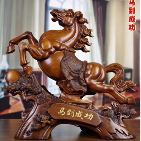 品生肖马到成功691摆件开家居马客厅酒柜装饰品业送礼工艺摆件