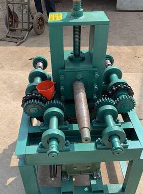 滚动金属型弯曲塑式形机镀锌管大棚管骨架DWW成折弯机电动立式弯