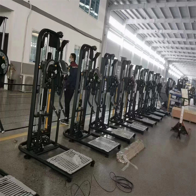山东布莱特威健身器材厂家 健身房工作室设备侧平举夹胸训练器