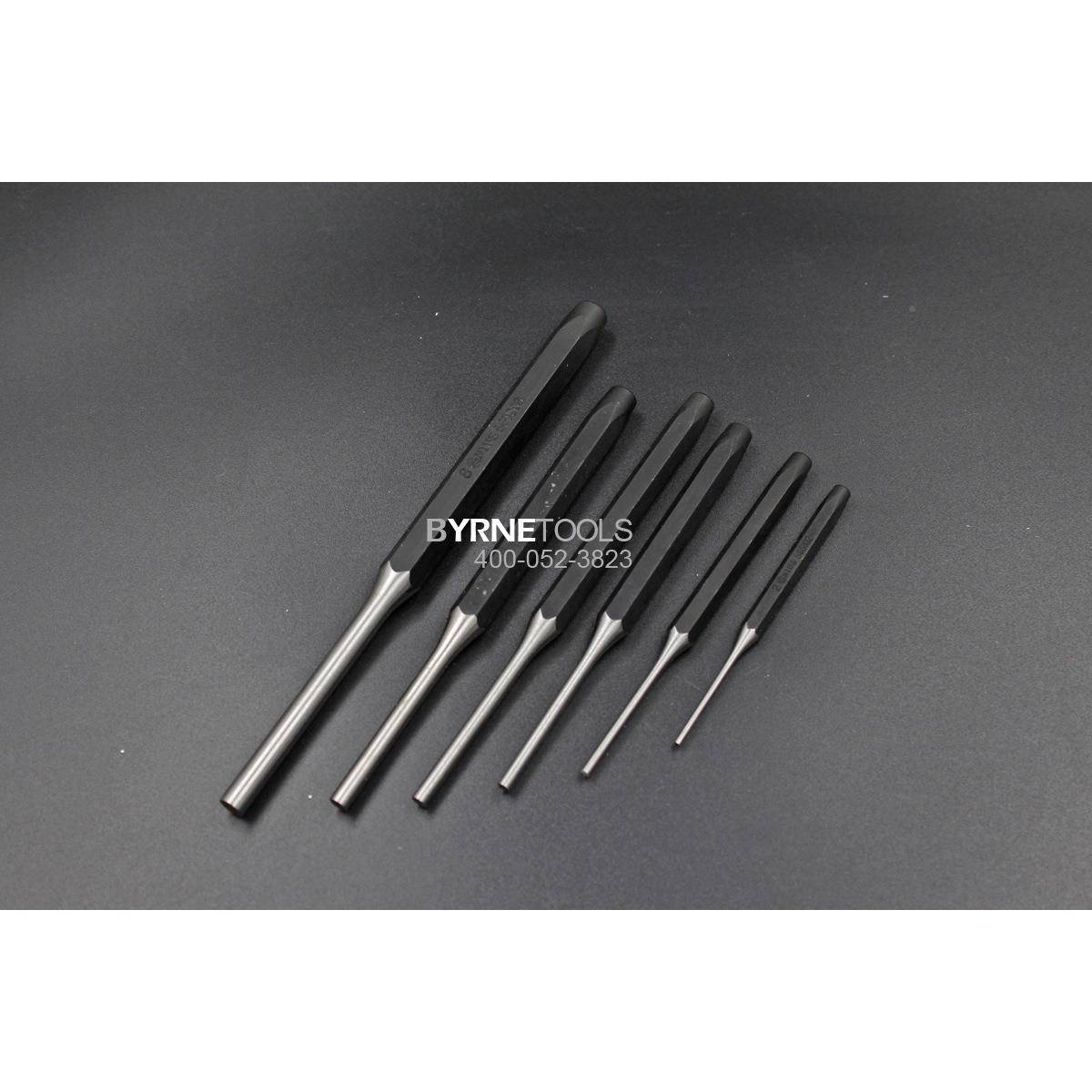 无品牌/赋GENIUS进工具口6件套销式冲子组钳钻孔定位圆柱冲PC-工5