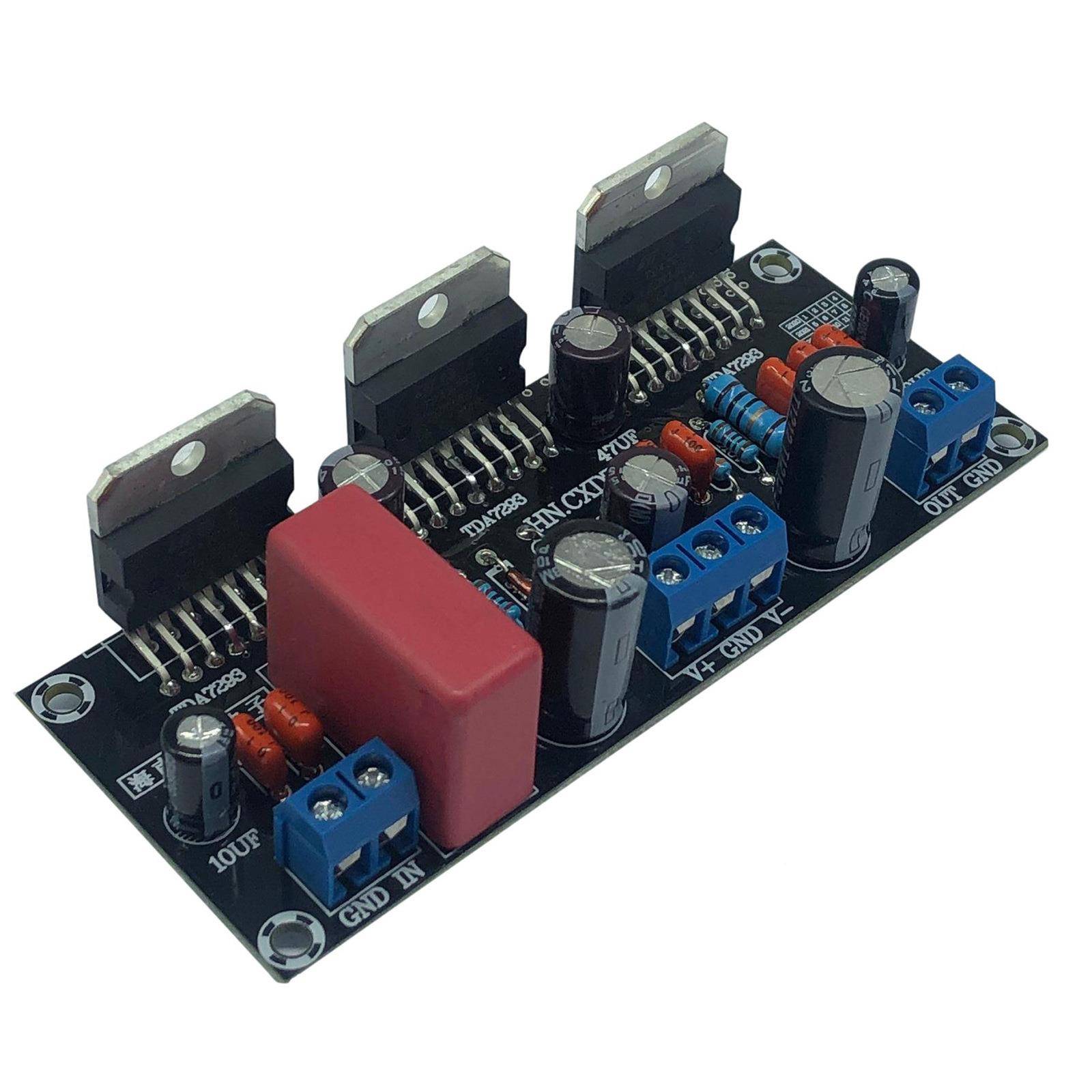 TDNEF7293三并5联功放A板成品板单声道25型W原装IC