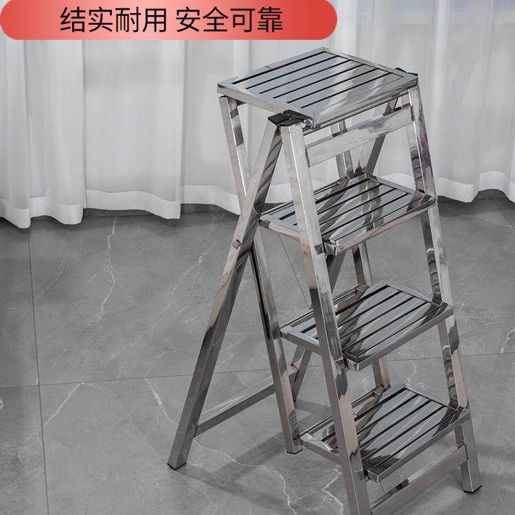 锈梯凳用折叠钢梯家子不加厚加粗款楼梯踏步台阶三步985梯四登高