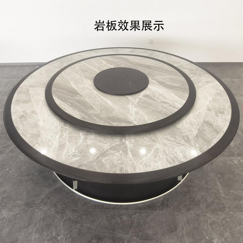 极工厂直发意式简B-21酒店餐桌电动椅大圆桌桌饭店包厢桌餐12人20