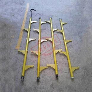 电施工绝缘独力护角梯接单触线检修钩梯子VEH变电维立柱挂钩绝缘