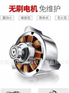 特电动高枝锯充电式亚Y145T439树修剪8枝锯伸缩加长杆园林果树链