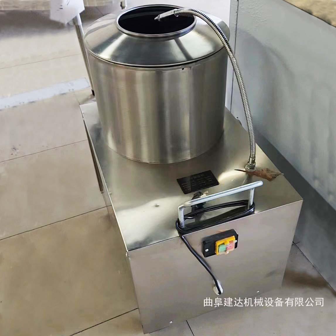 食堂用土机豆去皮自动YEF铃薯脱皮清全洗马机厂家直供洋芋削皮机