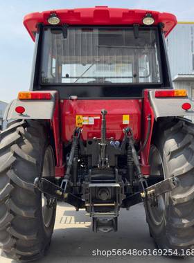 东方旋红12462拖04用新款四轮拉机水旱两用大桥四农驱耕机犁地拖