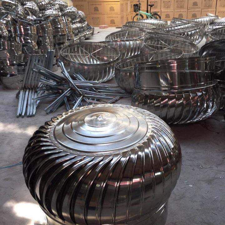 通河南不锈钢风球无外FGD动力烟风帽室通风器道排烟通风球屋顶风