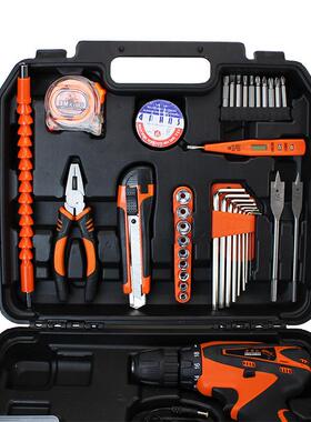 一件厂家直CT-PT090组热卖款锂电销钻多手动工具功能日常家居维修