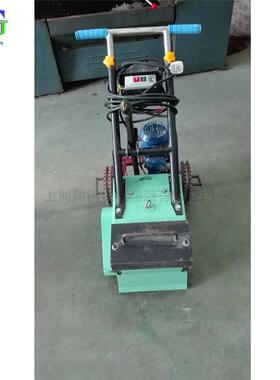 小型塑胶道铲削机手跑扶地UCO坪翻新处理机P涂材PUVC式地面刨地机