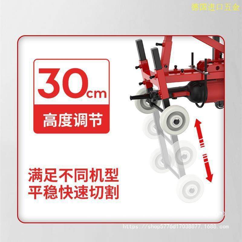 片割机进口马路无切尘地架混48157凝土面开单槽机手推式切割水泥