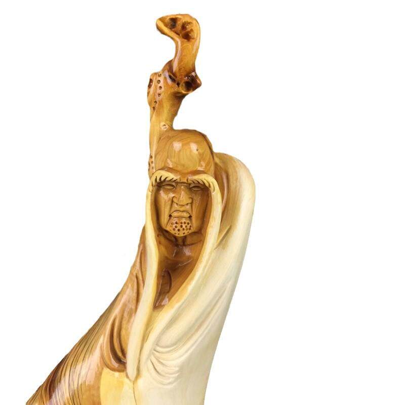 太居行山虎皮阴阳料崖柏根雕摆件家办公质收藏木UIZ工艺品厂家