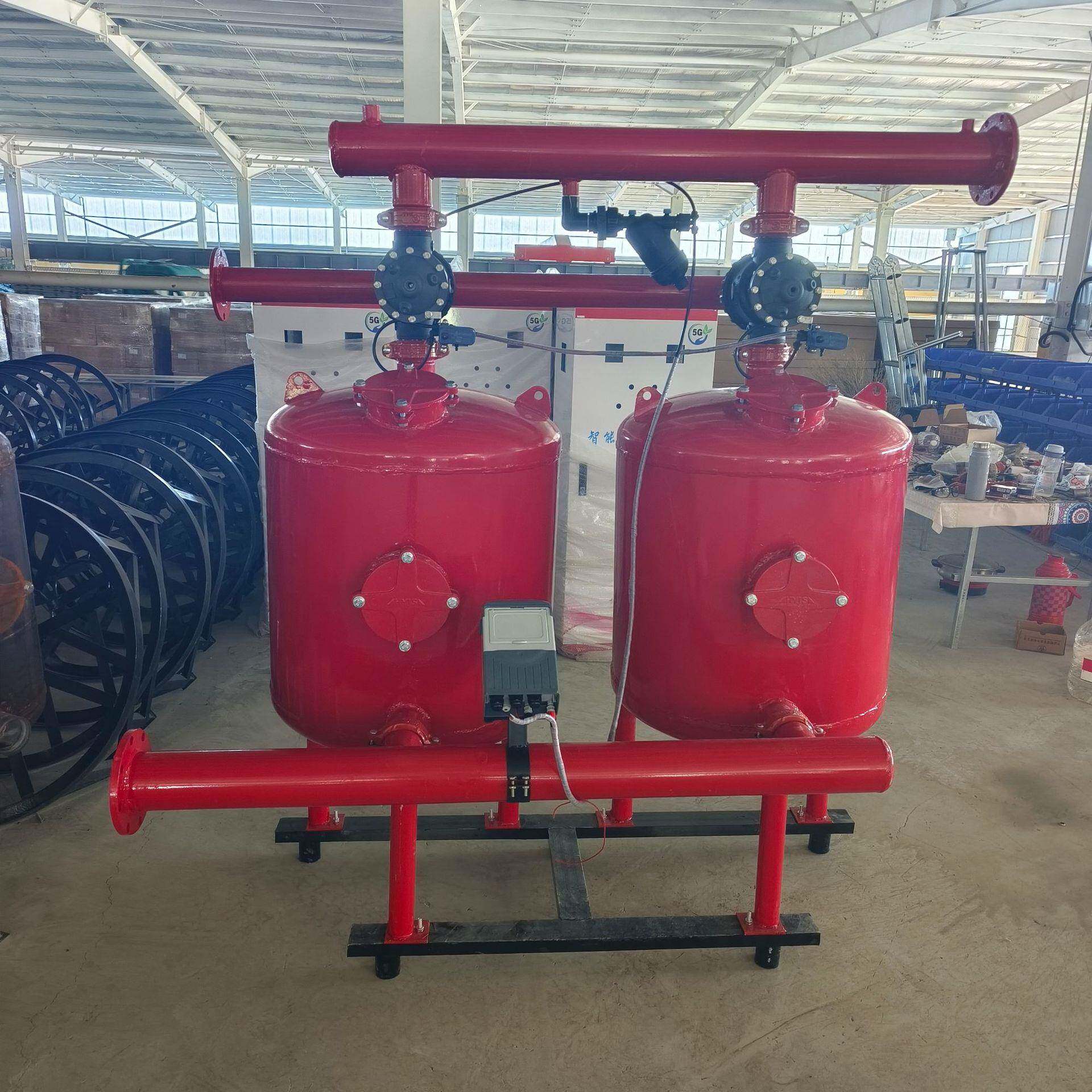 全自冲动手动自反洗砂沙石滤器碟NHL片过离心网式过滤器清洗超滤