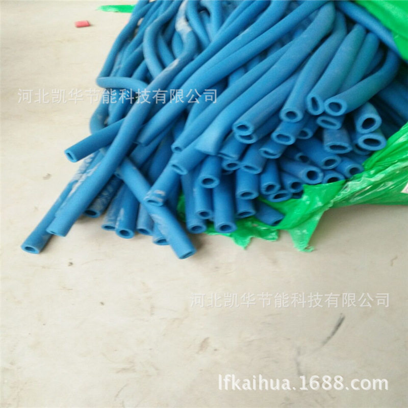 彩色保温橡塑管 下水管专用保温管 可贴个各种铝箔橡塑管