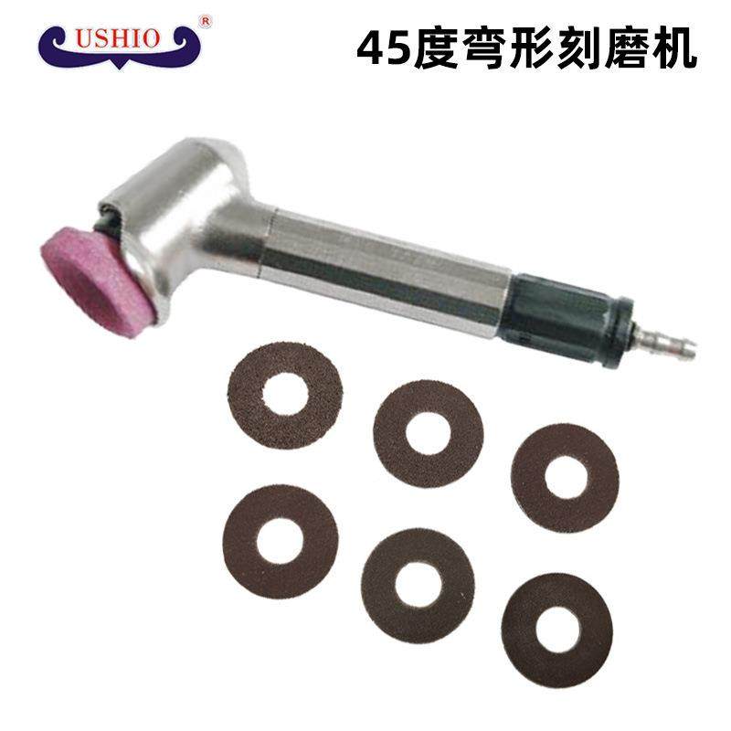 HFK原装气动弯研磨头机90度平面磨机打MAG09N54度MAG12N