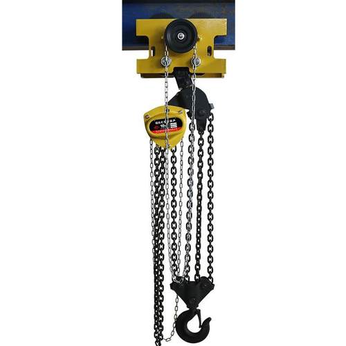 低净倒链组合式空起重葫芦集成式1t3T5米吨葫9mD012超低净空手拉