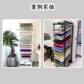 4KA3卡纸展示料架物架画绘学置校资画室美术画纸297分类整理收纳