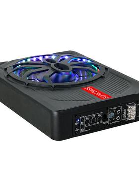 率超薄车载低装音炮大36217功12V汽车音响改座椅有炮铝壳纯源低音