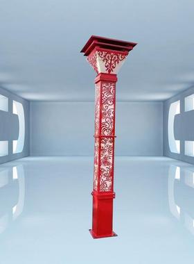 中户景观17165灯3米花园灯别墅防水式太阳能草坪灯方形景外观柱