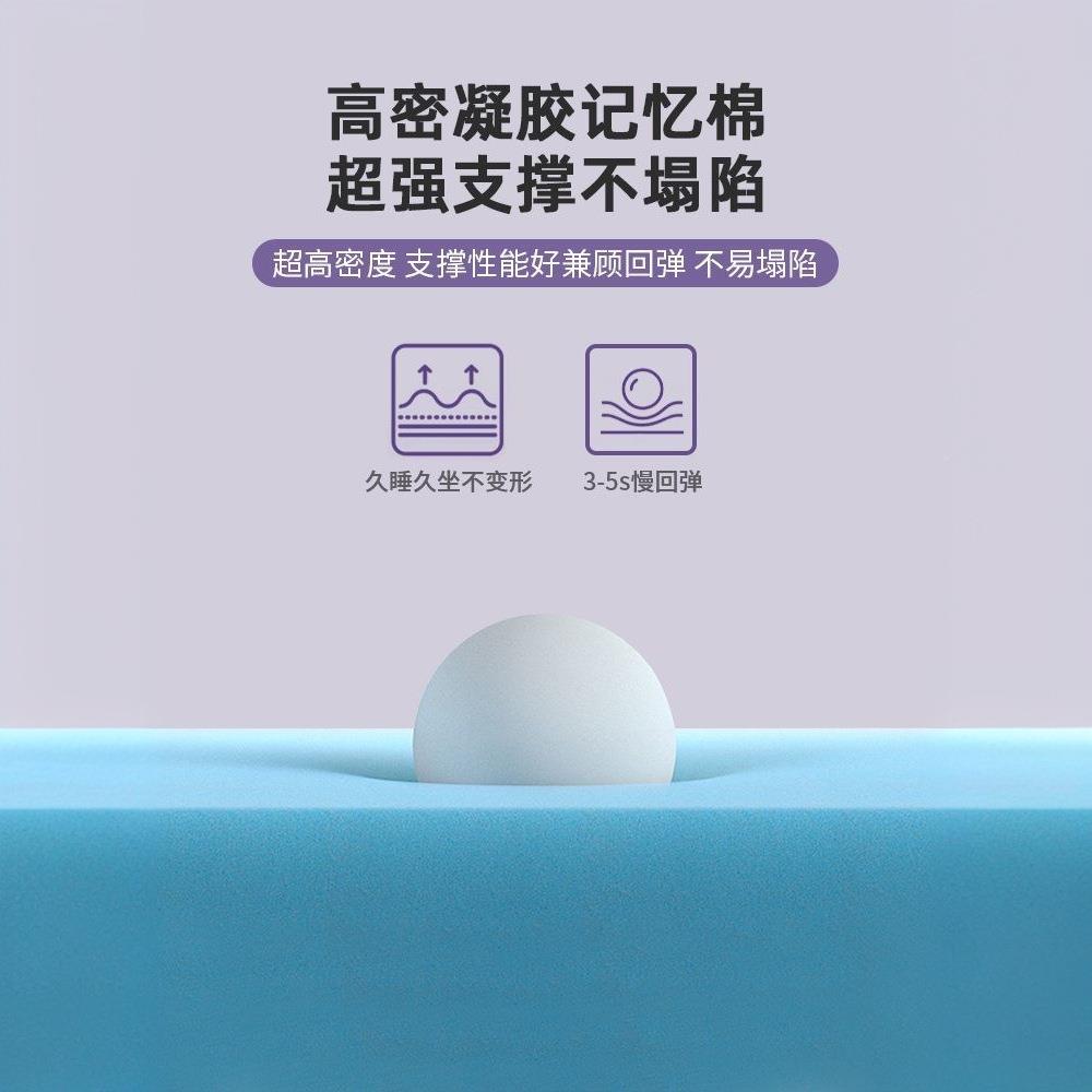 凝胶记忆棉床垫遮盖物家软用卧室垫学宿海绵舍28床生褥垫子租房