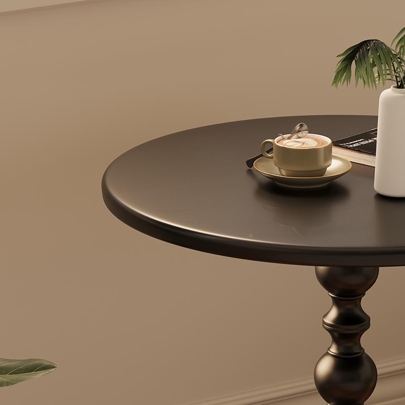 轻奢沙发边几厅家用小茶几桌O边几边复古角客几铁艺床头置物台阳