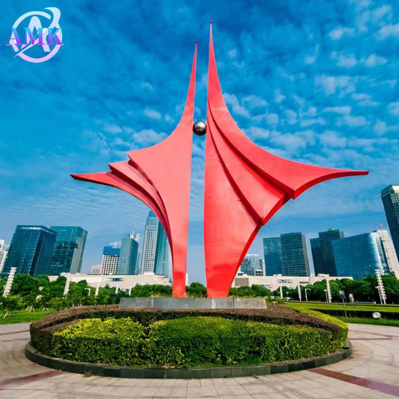 户外喷漆异雕塑不外园林景观雕01形塑房地户产摆件雕塑锈钢雕塑厂