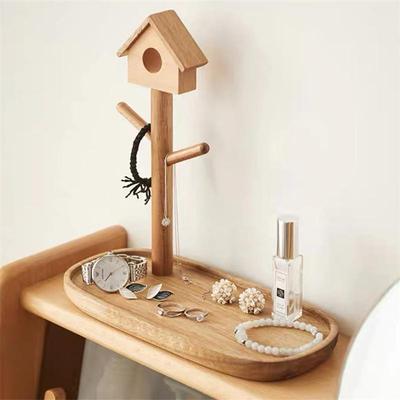 实架木杂物门创意摆件整理架Y-8660进玄关门口纳钥匙收办公桌面置