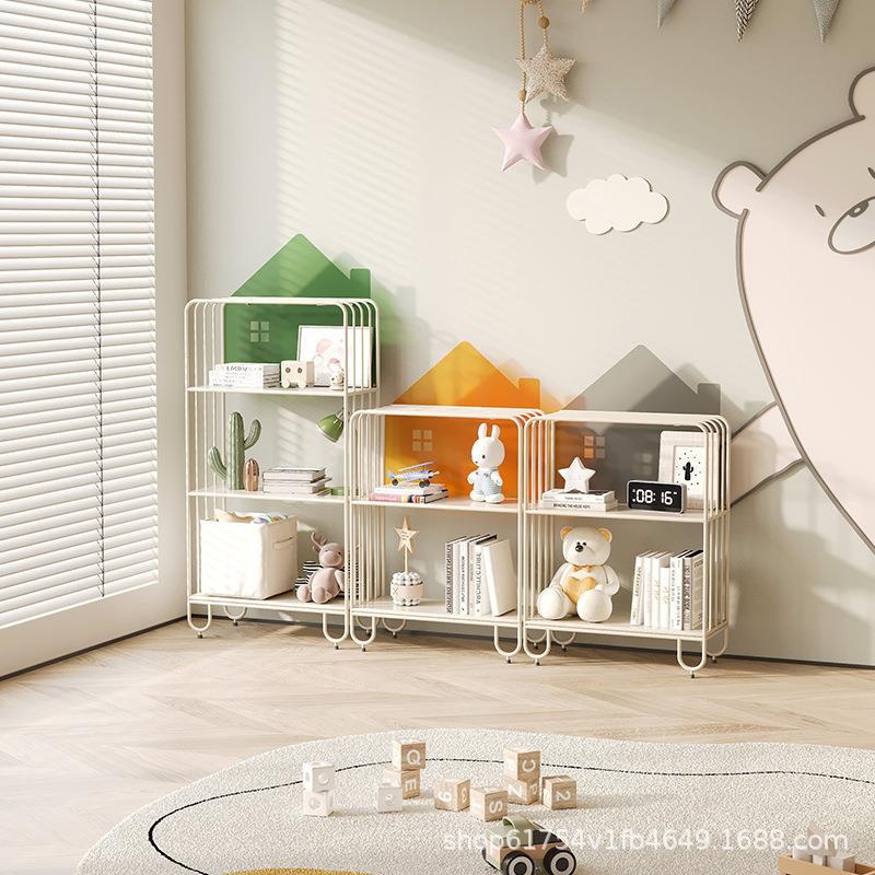 亚约克力儿童BON书架多层置物架地简阅读区靠墙书本落物架储绘本