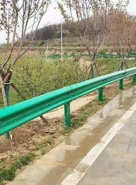高路速撞公波形护栏板厂家国标双波波形护栏防热RWQ镀锌乡村道路