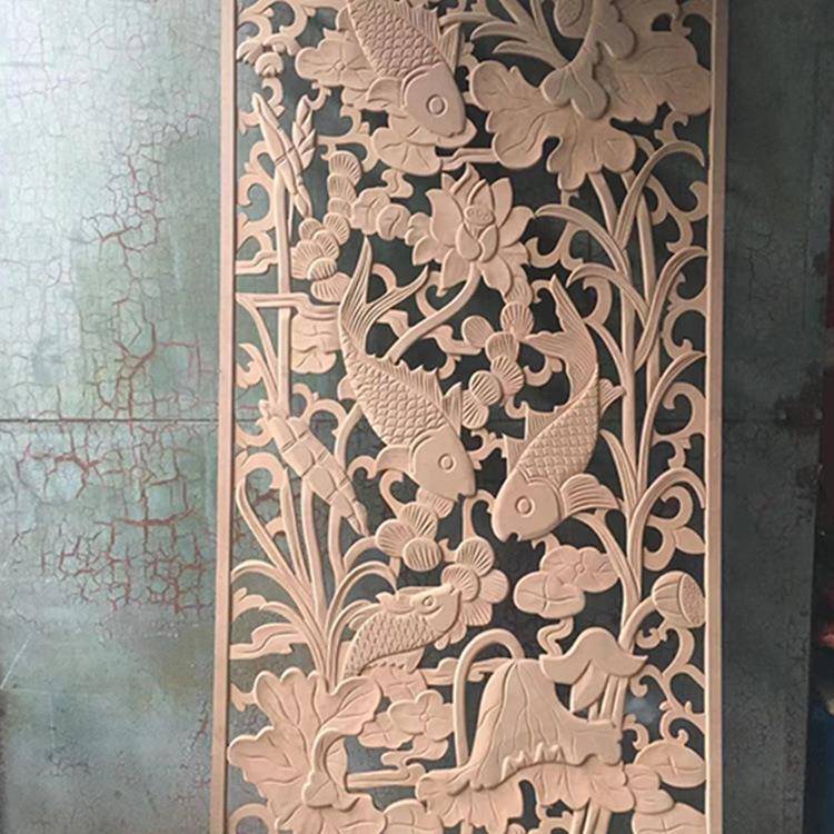 来窗格KTN图制作实木花格仿古门隔断式屏风墅摆件建筑木门栅别窗