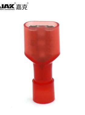 FDN.25-250红色尼龙全绝缘套母插端子16.插3RCV簧母头F快速接线KS