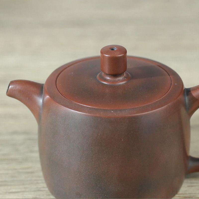 TYI钦州坭陶纯茶壶张振兴和大师手工原矿作家用大小制容量大口泡