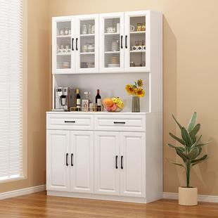 代餐边柜现简柜约AUO一体靠墙高简低柜子易茶水客厅置物柜厨房储