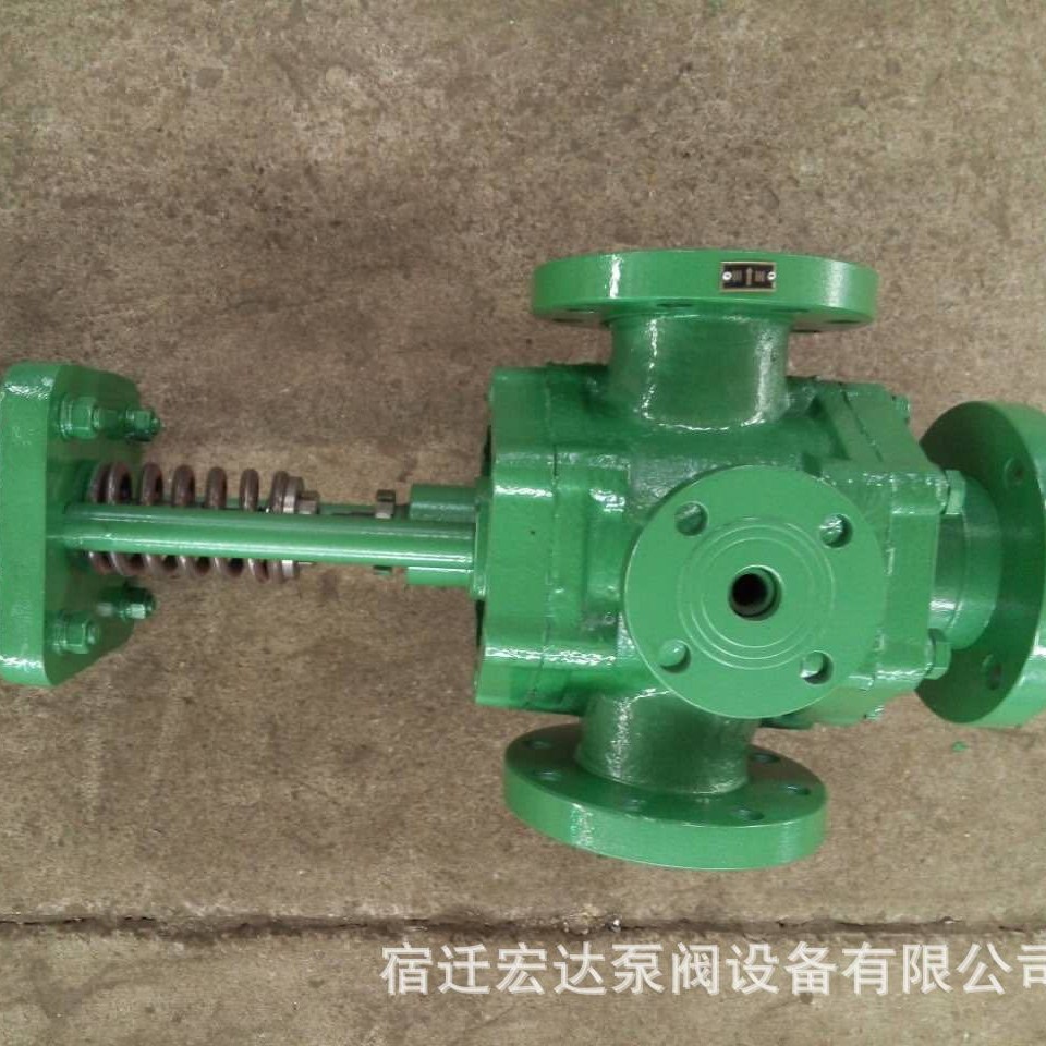 气动三通保温阀/沥青螺杆泵