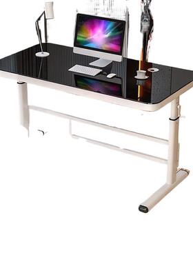 可降桌电桌脑台式学书桌家用儿童学习桌写生字桌升降办公桌IZX升