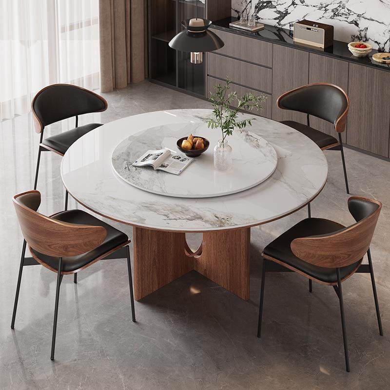 奶系圆形轻美现奢法塔丽圆岩板实木油餐桌客厅中古风式复古法式代,商业/办公家具,餐桌椅系列,淘宝优惠券,粉丝福利购,淘宝优惠卷