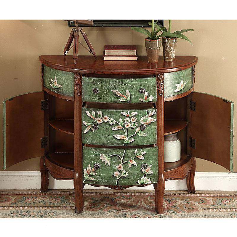 美装复古斗柜进玄关柜门式客厅隔断柜玄关桌半圆169餐边柜门厅柜,住宅家具,门厅/玄关柜/玄关架,淘宝优惠券,粉丝福利购,淘宝优惠卷