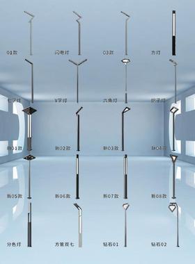 铝型材观灯3米太能庭院灯阳户村外路灯新农园林公景园防水LEAL674