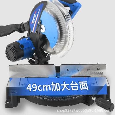 1150v伏1025割5MM多功能锯铝寸机铝材木材切割无品牌/机4度斜切铝