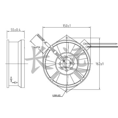 原装AVC轴流式风机D3KB17555BBH3WAW220V7105大风量JCI散热风