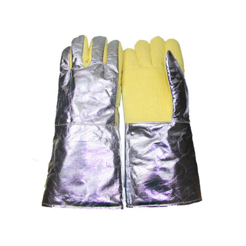 SF52铝箔隔热手套5001度耐高温防飞溅耐SCJ磨炼铸手造防冶护套