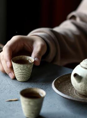 先生泡全手工日式复晴古纯色粉KWN引系列紫砂泥茶具工夫茶单壶壶