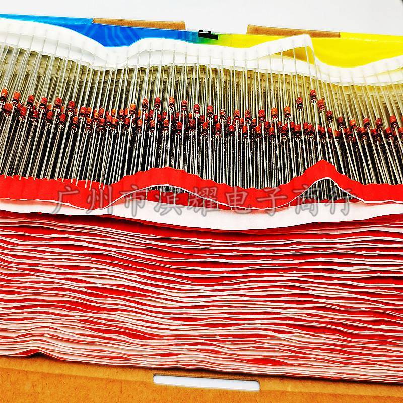 （2500只1编带稳压二极管71N44管4）A15V玻ZFI璃直插DO-41