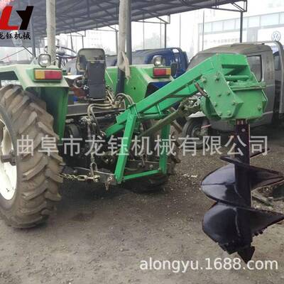 厚型挖坑栽树加机拖机施拉肥挖600034坑机拖机挖坑拉机