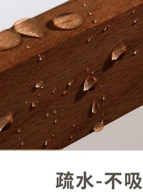 脸黑胡桃木纸巾盒洗巾置tb-77031物间架免打孔卫生双层洗脸收纳巾