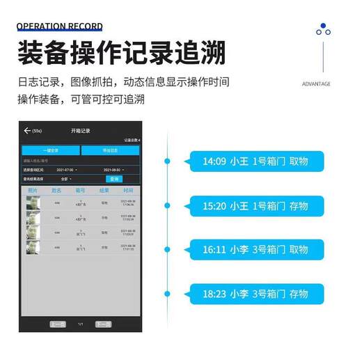 钥匙柜单位汽车钥匙管理柜RF存ID纹识别指柜车LWZNYSG-库智能智放