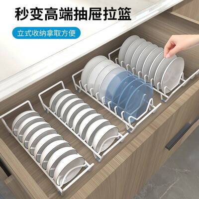 厨房碗架置物架单层碗碟架晾放碗筷碗盘用品收纳盒家用架子瑾薏