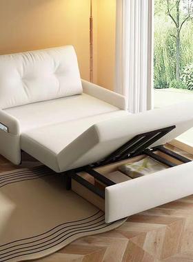 沙发床一体两用伸缩单人双多能沙功发客厅卧室阳台小户RNF型抽拉