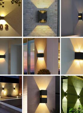 外壁户灯防水门亮外墙灯简口约创意阳台庭院室超外过道灯F76TH67S