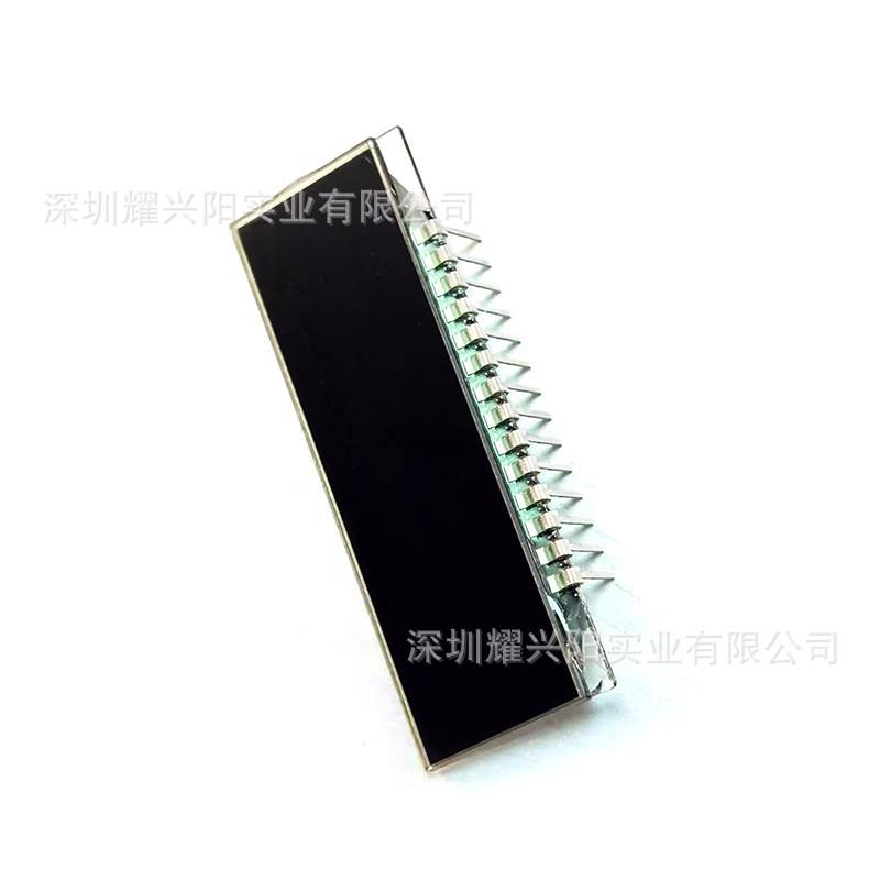 闹钟LCD液晶显示屏4位段码屏长条型小屏电量显示VA屏36x16 54435